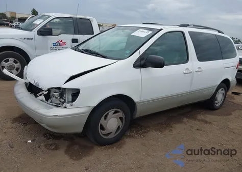 1998 Toyota Sienna Xle из США, поврежденный, VIN 4T3ZF13C3WU077919